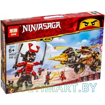 Конструктор Lepin 06097 Земляной бур Коула